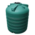 Nádrž na vodu V 1500 l - 5000 l UHPlast Barva: Zelená, Objem: 3000 l