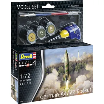 Plastikový model 1:72 German A4/V2 Rocket (Model Set)