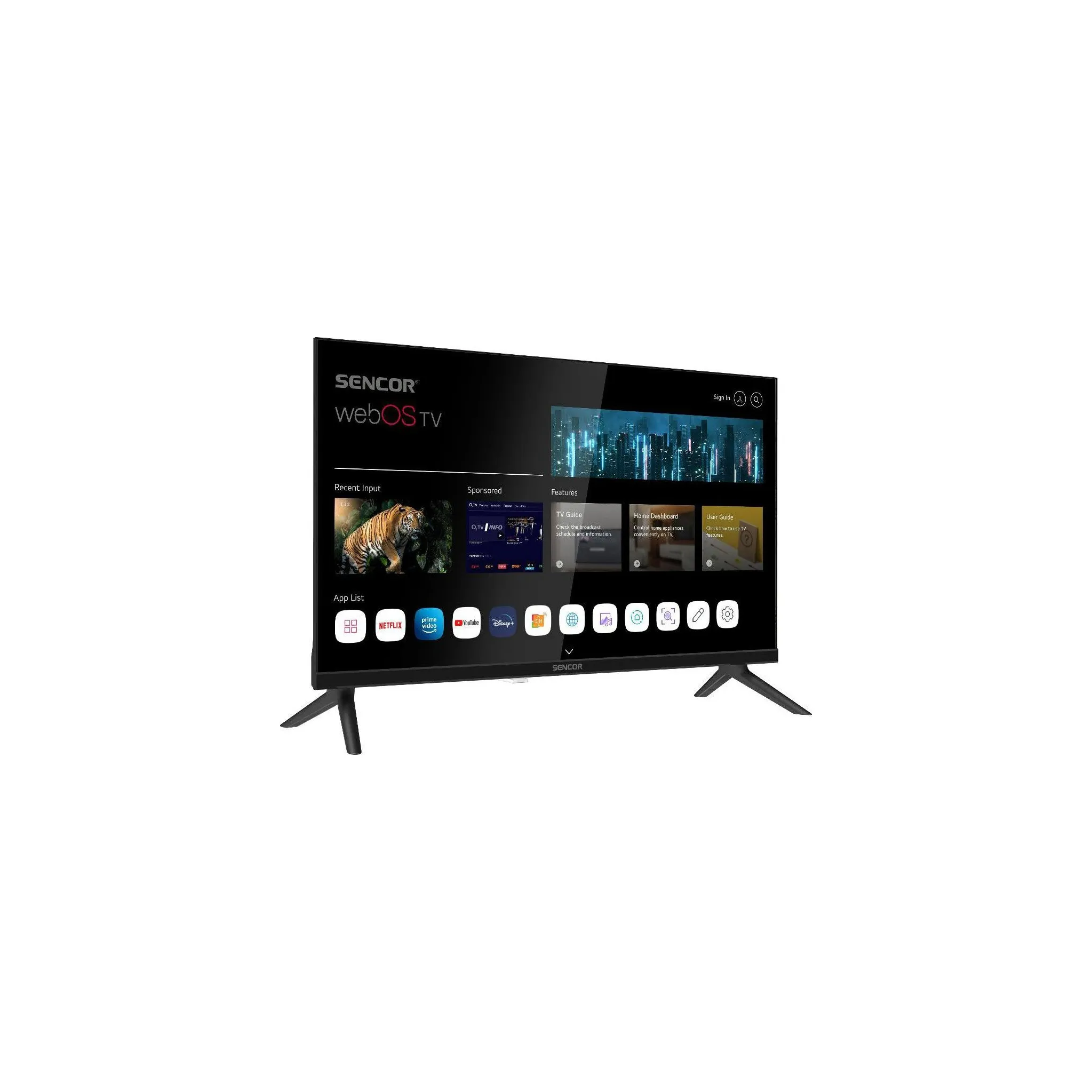 Fotografie 2 - Televizor Sencor 24" LED (SLE 24S803B)
