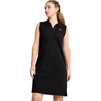 Dámské šaty Puma ESS Elevated Relaxed Structured Sleeveless W 68502901 - puma black L