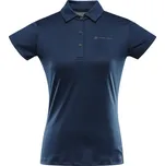 Dámské rychleschnoucí polo triko s uv50 ALPINE PRO COOWELA 2 moonlit ocean - M