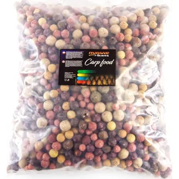 Boilies Boilies Massive Baits Fish Vario Mixed Boiles 14/18/24mm Pytel 10kg