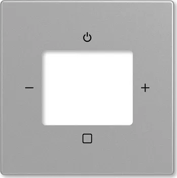 vypínač Kryt zesilovače s tunerem ABB Future linear 2CKA008200A0264 ušlechtilá ocel