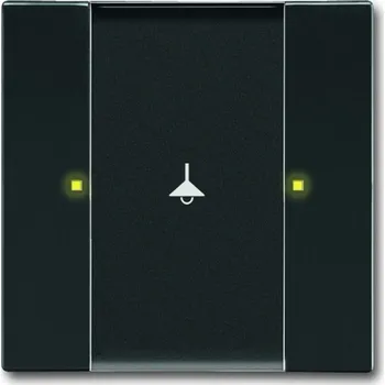 vypínač Prvek ovládací 1-/2násobný ABB Future linear, Solo, Solo carat, Busch-axcent 2CKA006115A0216 antracitová