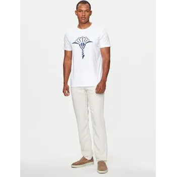 Pánské tričko JOOP! T-Shirt 01Alerio 30042432 Bílá Modern Fit 3XL