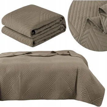 Přehoz na lůžko Přehoz na postel 200x220 dekorativní prošívaný z mikrovlákna deka ZEYNEP