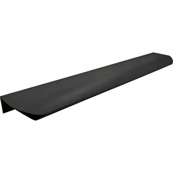 Obraz NÁBYTKOVÁ ÚCHYTKA OKRAJOVÝ ČERNÝ MAT LOFT L-436