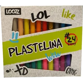 Modelovací hmota 3. LOOZZ Plastelína 24
