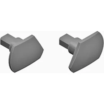 Modelová železnice sada hranatých sešikmených nárazníků Liliput L939890