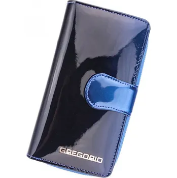 Elegantní dámská kožená peněženka Gregorio Sibyla, modrá