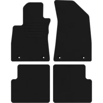 autokoberec Kobercové rohože Edecor velurové 4 ks