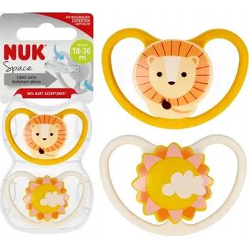 dudlíky Dudlík NUK anatomický silikon 18 m +