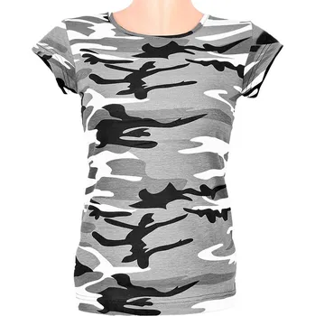 Dámské maskáčové tričko Malfini metro (Bavlněné tričko pro ženy Malfini Pure Camo)