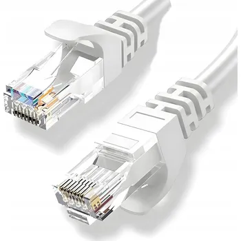 Síťový kabel Patchcord Montis U/UTP 5e RJ45 / RJ45 15 m bílý