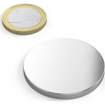 Dekorativní magnet Neodymový magnet kotouč Ø 38 mm, v. 3,5 mm, síla 8,8 kg