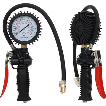 Kompresor pistolet do pompowania kół z manometrem Professional max. 12 bar 100L/min