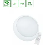 SPECTRUMLED NYMPHEA CITY PRO 2 24/30W CCT 230V 120DEG IP65 IK08 FI320X80MM Bílá ROUND, SENSOR + REMOTE, 5Y WARRANTY