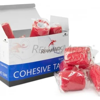 Tejpovací páska Cohesive tape 5cm x 4,6m - Červená