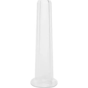 Masážní příslušenství Silikonová masážní banka na tvář bílá