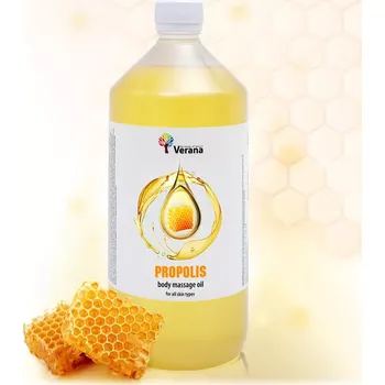 Masážní přípravek VERANA Propolis rostlinný masážní olej 1000ml