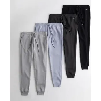 PÁNSKÉ TEPLÁKY HOLLISTER-SVĚTLE ŠEDÉ- 072