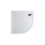 H K - THOR Sprchová vanička z litého mramoru, čtvrtkruh, R550 90x90x3 SE-THOR-90Q