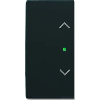 vypínač Kryt 2násobný levý/pravý, symbol "žaluzie" ABB Future linear, Solo, Solo carat, Busch-axcent 2CKA006220A0158 antracitová