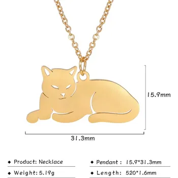 Náhrdelník Náhrdelník s tlapkou z oceli | Dámský šperk - A-Gold