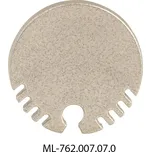 MCLED KONCOVKA BEZ OTVORU PRO ZX, STŘÍBRNÁ BARVA *ML-762.007.07.0