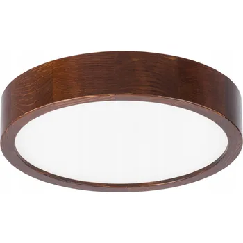 Kulatý Stropní Svítidlo Stolarnia Pika 27,5 x 4,5 cm béžová, hnědá