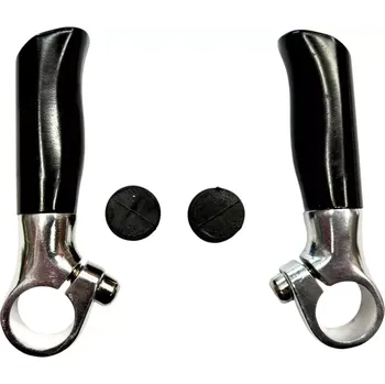 Rohy na řídítka Pro-T Rohy Anatomic na řídítka 10 cm černé