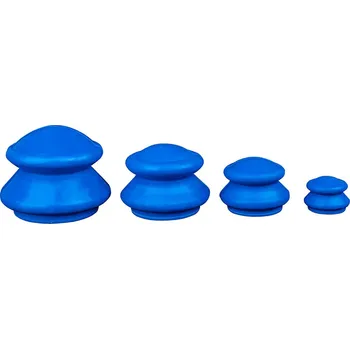 Baňkování Gumové masážní baňky set 4ks