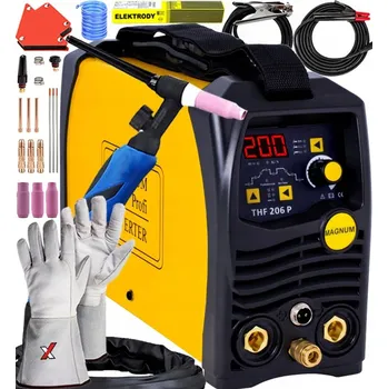 Svářečka Invertorová svářečka Magnum TIG DC MAGNUM THF 206P RSW5 10-200 A