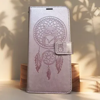 Pouzdro na mobilní telefon ForCell MEZZO Book pro Xiaomi Redmi Note 14 5G růžová