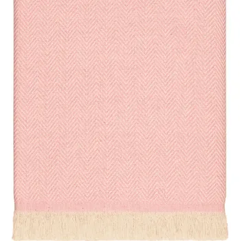 Prostěradlo Přehoz Denizli Concept bavlna 210 cm x 230 cm růžový