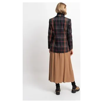 Dámská sukně CLICK Maxi sukně 50-700 Béžová Classic Fit 42