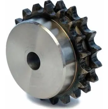 Řetěz na kolo Řetězové kolo 16B-2-27-NK (1” × 17,02 mm) - 27 zubů, s nábojem, kalené zuby (ocel)