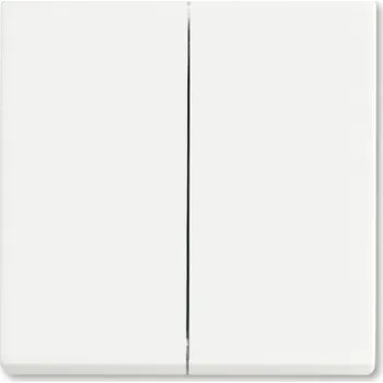 Stavebniny Kryt dělený pro smart switch ABB Future linear, Busch-axcent 2CKA006730A0140 mechová bílá