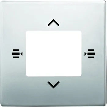 vypínač Kryt pro prvek ovládací 6násobný ABB Future linear 2CKA006115A0492 ušlechtilá ocel