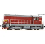 ROCO 7300062 H0 Dieselová lokomotiva T466.2129 Kocour, ČSD, Ep.IV