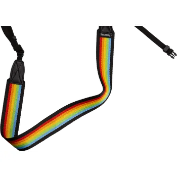 Analogový fotoaparát Polaroid Plochý řemínek Rainbow Black