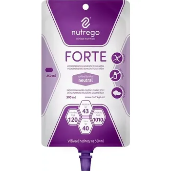 Speciální výživa nutrego FORTE neutral por.sol.12x500ml