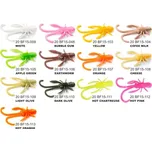 Dipované umělé nástrahy FishUP BAFFI Fly 38mm 10ks - Orange