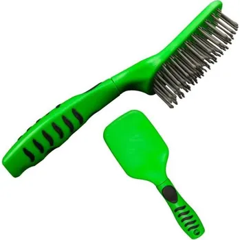 Čištění pro koně Kartáč na hřívu Umbria Barva: zelená