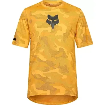 cyklistický dres Fox Racing Pánský dres Fox Ranger TruDri® Jersey - Tangerine 2025 velikost L