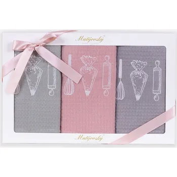 Utěrka Matějovský Trio #3 50/70 cm 3 ks