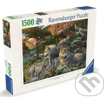 Puzzle Jarní vlci - Ravensburger Ravensburger