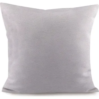 Povlak na dekorativní polštářek Povlak na polštář jednobarevný s jemným vzorem 45x45 cm