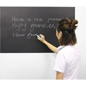 Dekorativní magnet Pokovená fólie, samolepicí černá s pěnovým lepidlem, popisovací, 100 × 60 cm