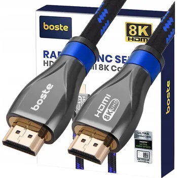 Video kabel Kabel Boste Raptor Zinc Series HDMI - HDMI 2 m